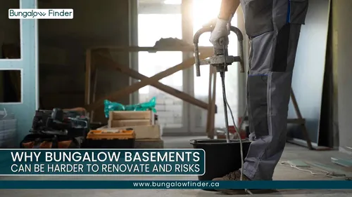 Basement Renovation Challenges in Ontario Bungalows - Blog post thumbnail Basement Renovation Challenges in Ontario Bungalows - Blog post thumbnail